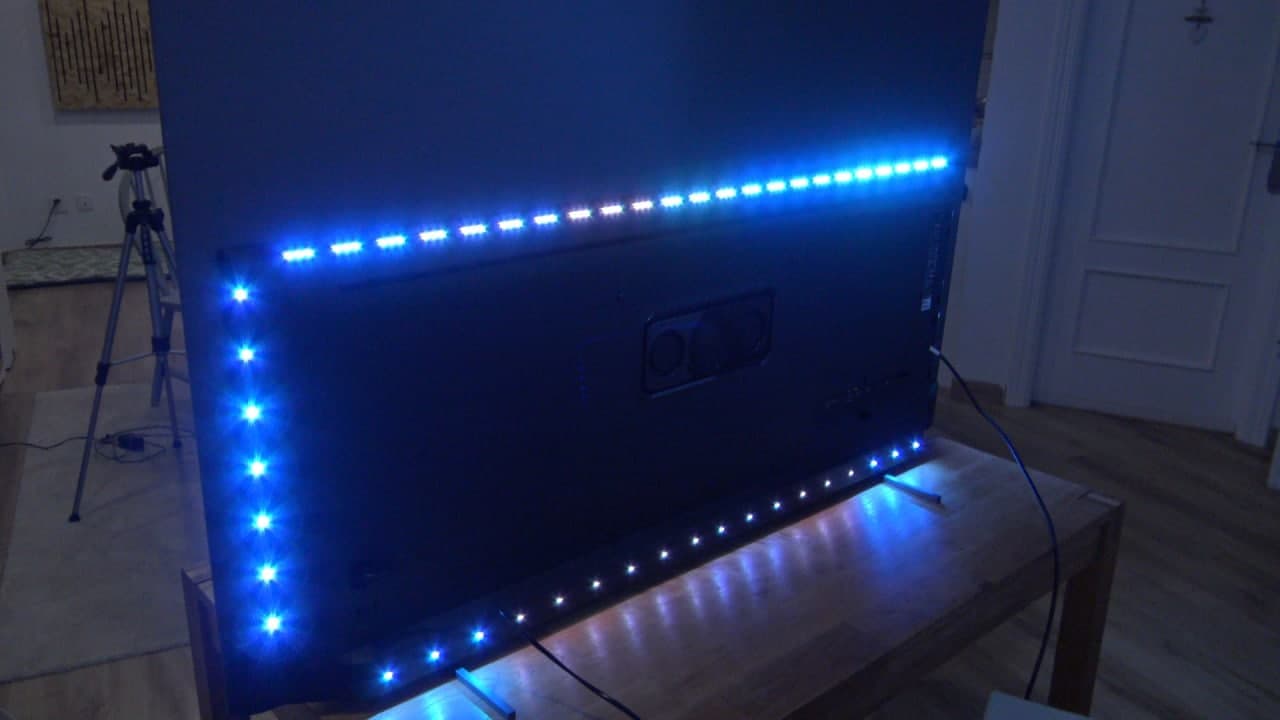Ambilight por detrás
