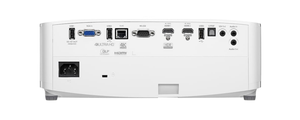 proyector Optoma UHD55 conectividad