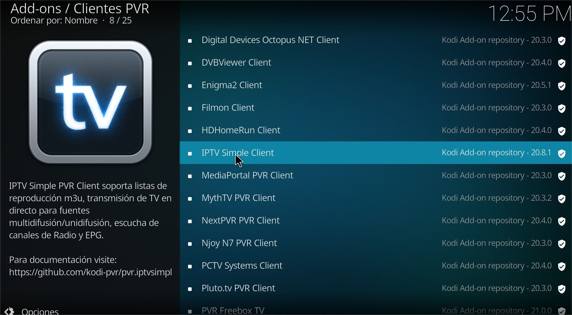 Kodi pasos a seguir para ver la TDT sin antena