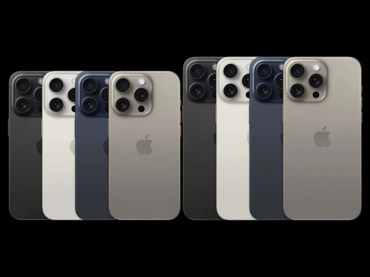 Colores de los iPhone 15 Pro