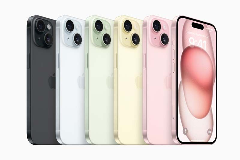 Colores de los iPhone 15