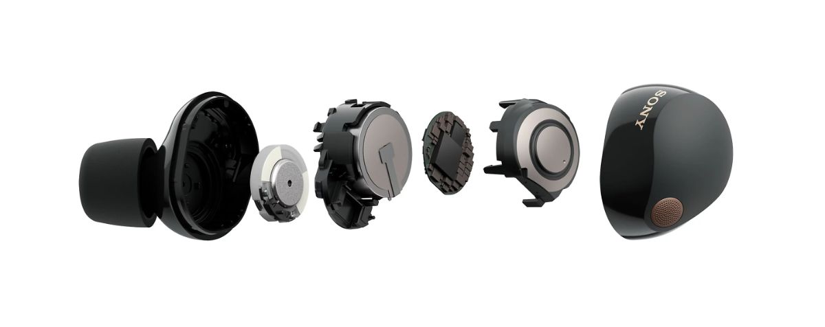 análisis Sony WF-1000XM5 driver