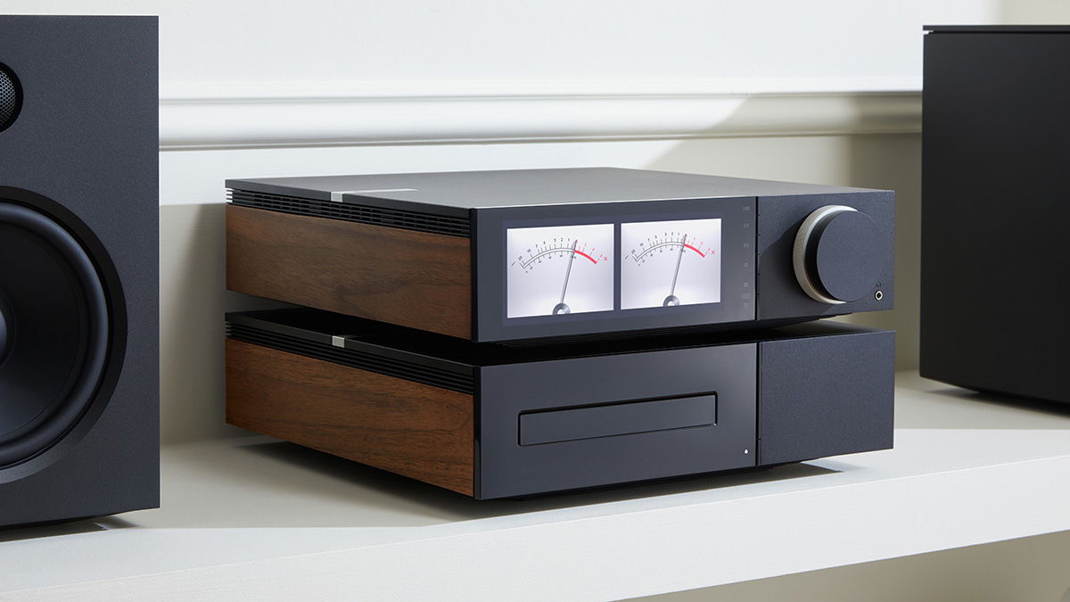 nuevo Cambridge Audio Evo 150 DeLorean Edition medidores VU